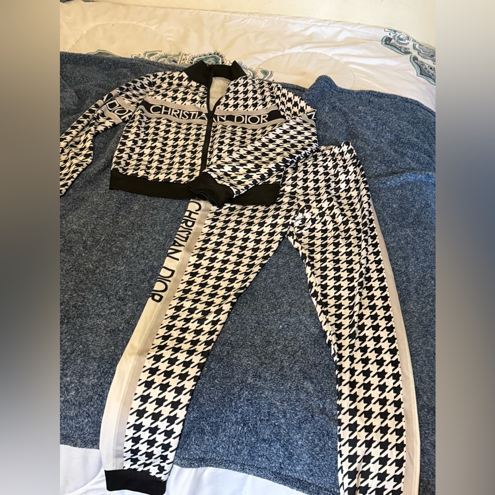 Tracksuit with Christian Dior design